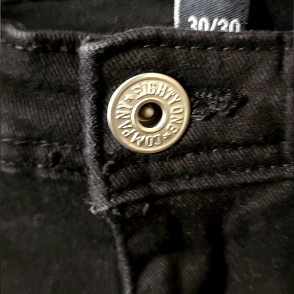 Company 81 - Slim Fit Denim Jeans - Black - 30/30 - Picture 7 of 13